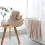 Bath Towel and Shower Cap Set 3 pcs Microfiber Oversized 1
