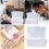 Lingettes démaquillantes jetables en coton (100 unités) 2