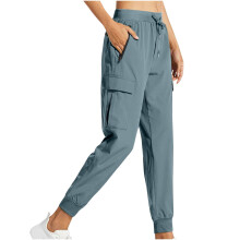 Women's Cargo Joggers Lightweight Quick Dry Hiking Pants Athletic Workout Lounge Casual Outdoor