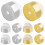 Silicone Earring Backs Hypoallergenic Brass 20 pcs 1