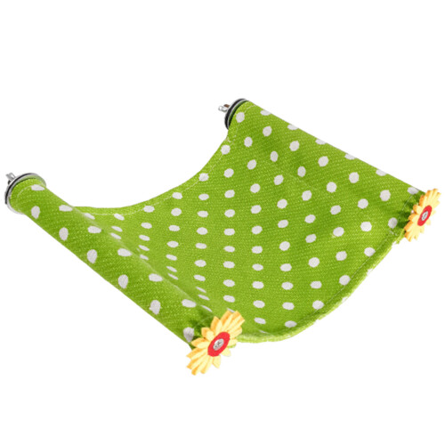Bird perch swing for cages - warm hammock rest bed for