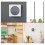 Smart AC Thermostat 220V LCD Ventilation PC/ABS NTC 4