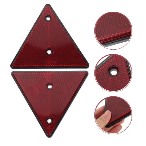Safety Triangle for Car Emergency High Visibility 2 Pcs