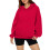 Women's Casual Hooded Sweatshirt Soft Comfortable Pullover 4