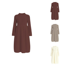 Knit Midi Sweater Dress for Girls Warm Fall Winter Layering