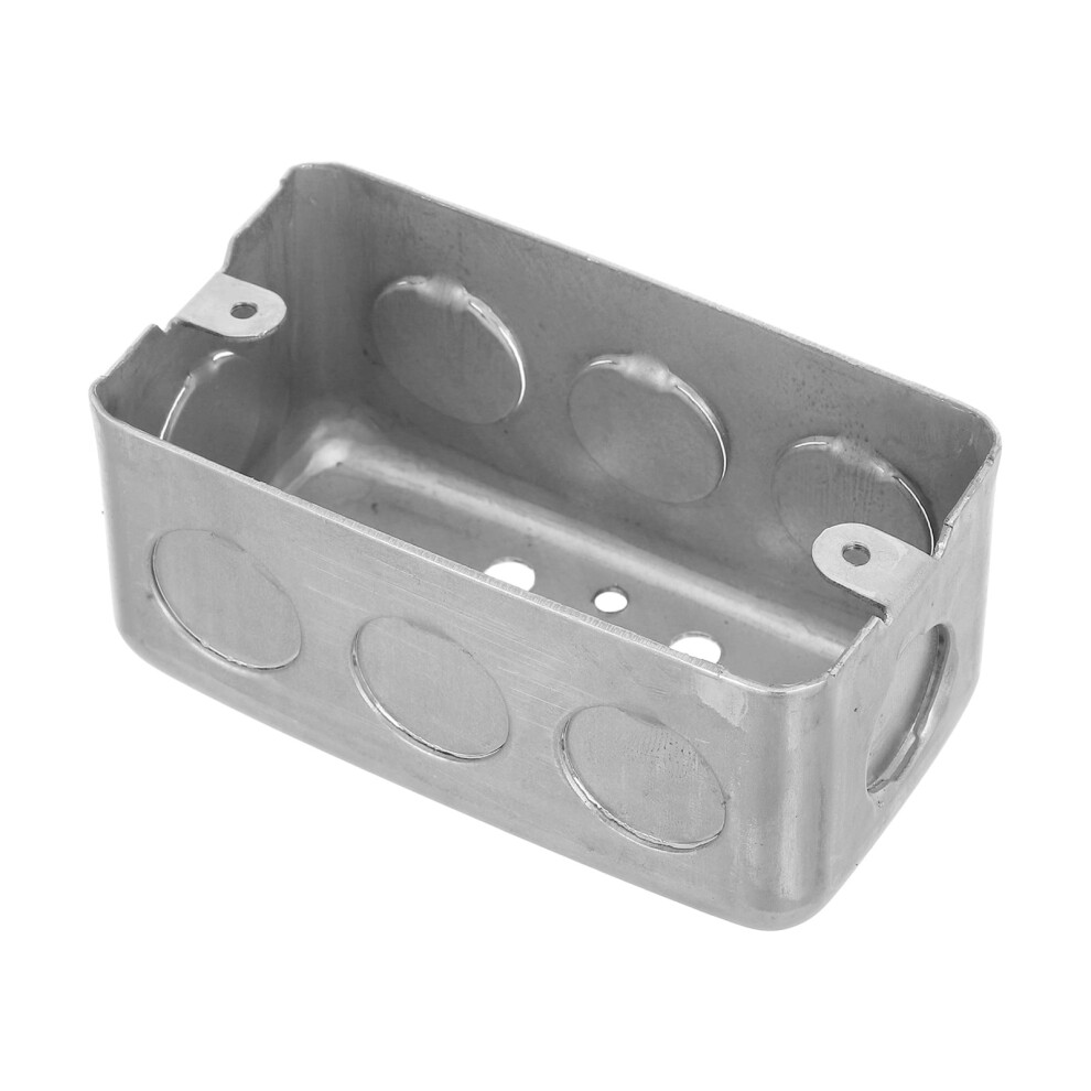 Metal Single-Gang Deep Junction Box Galvanized 962125094657