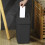 4.5-Gal Swing-Lid Trash Can Black Plastic 5