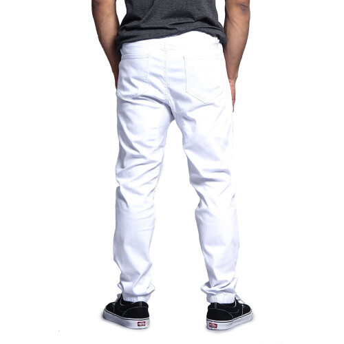 Men's drop crotch stretch jogger pants twill 5X 2