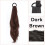Body Wave Clip-in Ponytail Extension Dark Brown 2PCS 5
