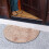 Halfronde badkamermat, waterabsorberend, antislip 4