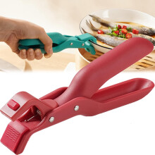 Silicone Pot Holder Clamp Red 1pc