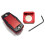 Billiard chalk holder with belt clip and magnet 1
