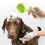 Liquid Pet Bathing Brush with Squeeze Dispenser 1pc 1