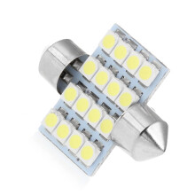 Car LED Dome Light 31mm 3528 16SMD Double-Tip