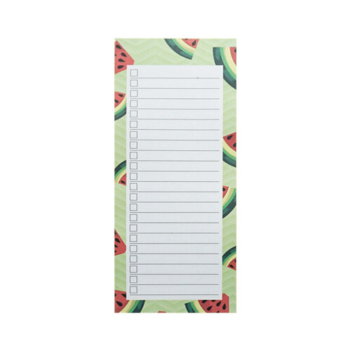 Magnetic Fridge Notepad with Fruit Design 1 Piece