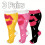 Compression Socks Plus Size 3 Pairs Non-Slip Cuff 1