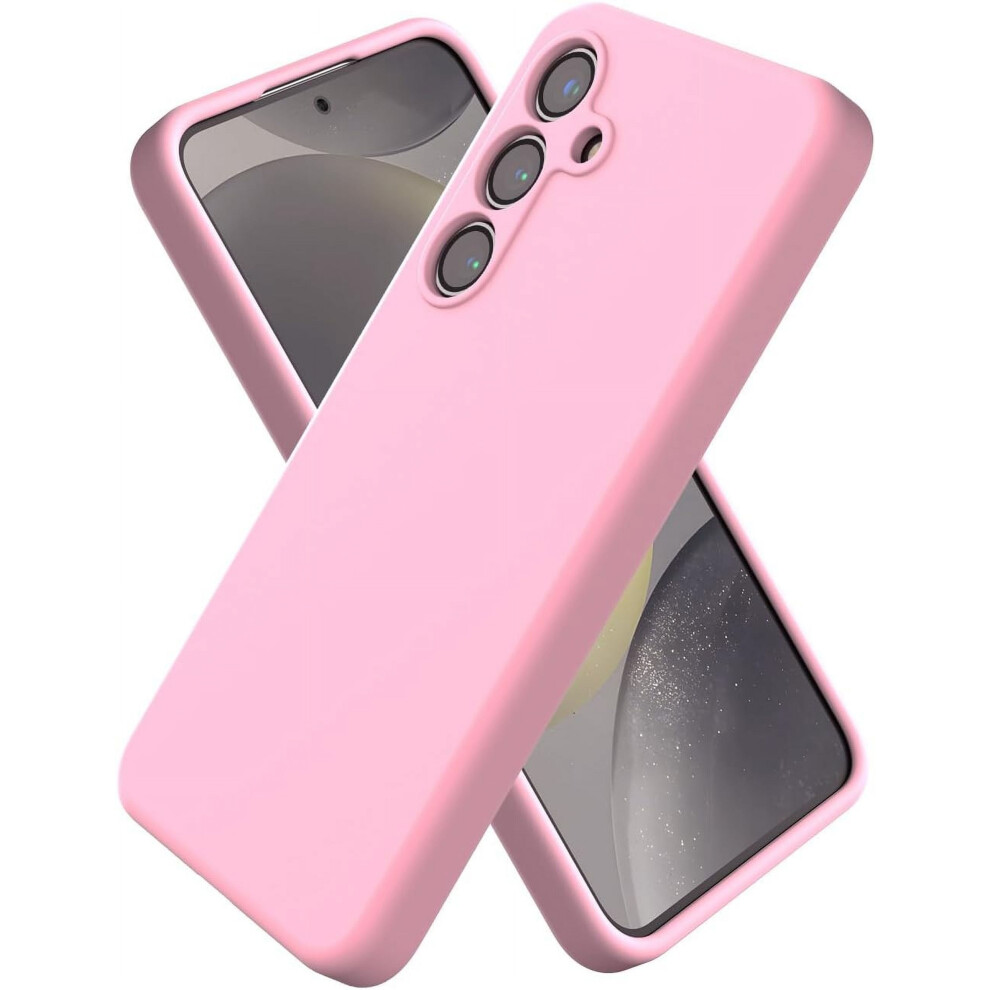 Samsung Galaxy S24 Plus Liquid Silicone Case 6.7 Inch Chalk 962125729580