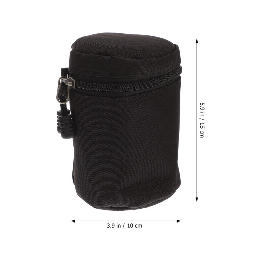 Lens Case Shockproof Nylon Pouch with Organizer 2