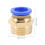 Quick Straight Connector Pneumatic Hose Fitting 6PCS 8