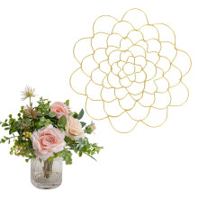 Stainless Steel Grid Clip Organizer for Vase Flower