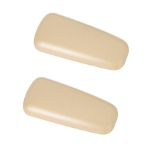 Car Armrest Pad Ergonomic Non-Slip Cushion 1 Piece Beige