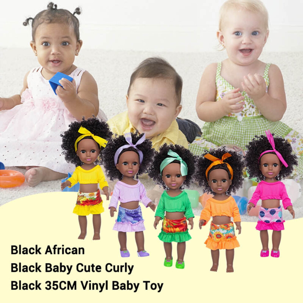 Reborn Baby Doll Vinyl Toy 35 cm