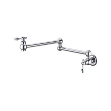 Wall Mount Folding Pot Filler Faucet