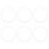 Water Filter Sealing Ring Gasket Unbranded White 6 pcs 1