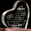 Transparent Acrylic Table Decorations for Valentine's Day, 1