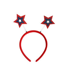 Women's 4th of July Glitter Headband with Spinning Star