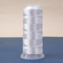 Ice Silk Fringe Thread 150D/2-ply 0.2mm 1900m White