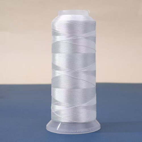 Ice Silk Fringe Thread 150D/2-ply 0.2mm 1900m White
