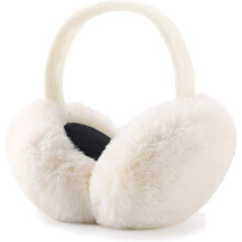 Winter earmuffs faux fur warm foldable for women