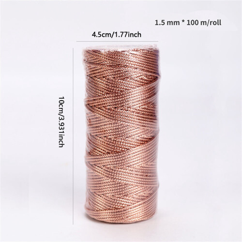 Metallic Twine for Crafts 1.5 mm  328 ft