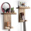 Wooden Guitar Wall Mount with Shelf 2-Pack 1