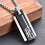 Titanium Steel Pendant for Men Square Design 1 Piece 2