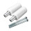 Motorcycle Anti-Overturning Frame Sliders White 2 pcs 5