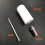 Motorcycle Anti-Overturning Frame Sliders White 2 pcs 2