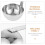 Stainless Steel Soup Spoon for Adults 1 Pack 8