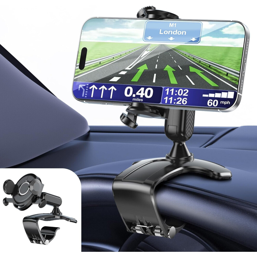 Car Phone Holder 360 Rotating Dash Mount For 4Â7 Inch 900223288608