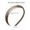 Women's Plastic Headbands with Teeth Comb Anti-Slip Design 3