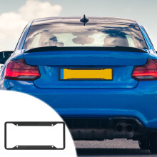 License Plate Frame Durable Universal Front Rear 1 Pair