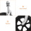 Wheelchair Front Wheels with Brackets and Fork Bearing 7