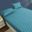 Quilted Fitted Mattress Cover Polyester 120x200x30cm 6