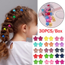 Mini Hair Claw Clips Plastic Non-Slip Jaw Clips 30PCS