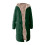 Uppvärmd trenchcoat för kvinnor, grön, 2XL, USB-driven 4