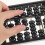 Wooden Abacus Black 7-Bead Arithmetic Tool 2