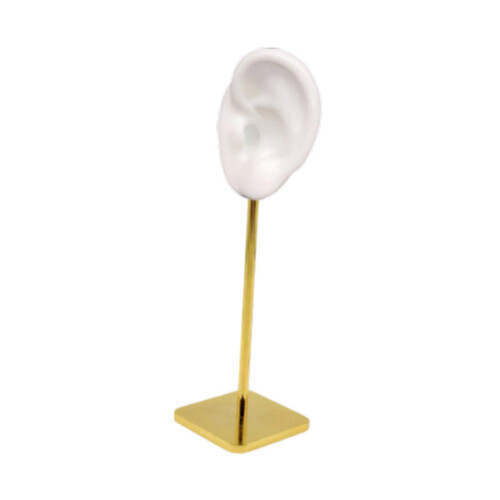 Earring Display Stand Ear-Shaped 6.7 Inch White