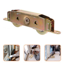 Sliding Door Roller Assembly Aluminum Alloy Round Wheel 2