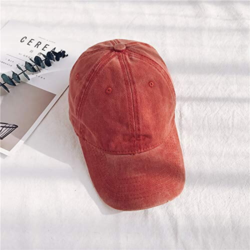 Baseball Cap Vintage Washed Distressed Twill Adjustable 1